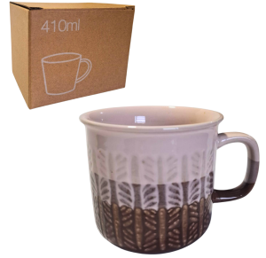CANECA 410ML HIVER MARROM - DPU06205