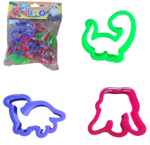 FORMA DE MODELAR DINO C/12 PÇS - 917