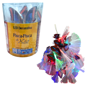 NT - PISCA LED 28L BORBOLETA FIBRA OPTICA COLOR C/4M - NTM70407220V