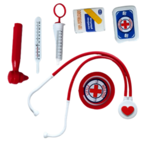 KIT MEDICO DOCTOR JR C/7 PÇS - 639