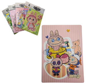 CARTELA C/CANETA DE PINTURA C/PONTOS 21X15CM - MJ-2479-20F