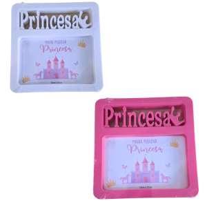 PORTA RETRATO PL 10X15CM - PRINCESA - 898064