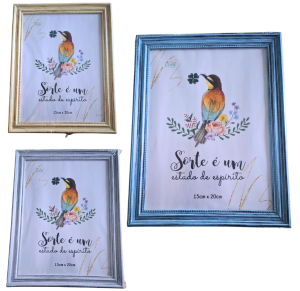 PORTA RETRATO PL 15X20CM - COQ2377