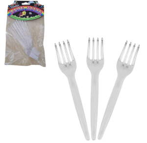 GARFO SOBREMESA PL CRISTAL C/12 UNID