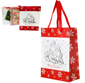 NT - SACOLA DE PRESENTE NATAL 26X32X10CM - NTS1002